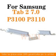 ปุ่มเปิด/ปิดไอโฟนสำหรับ Samsung Galaxy Tab 2 7.0 P3100 P3110 P3105ปุ่มเพาเวอร์และปุ่มปุ่มแป้นสัมผัสด