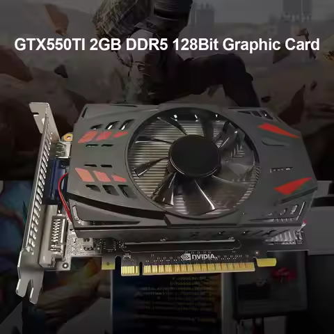 GTX550TI 2GB DDR5 128BIT Graphics Card Desktop Computer Gaming Video Card Part