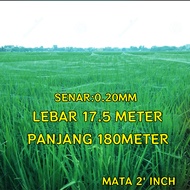 0.20MM 2 INCH NET 17.5X180M BIRD NET/ BIRD NET NET RICE PROTECTION NET/ 350X200YOKO