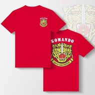 Ggk Series Military Tee Full Cotton Gerakhas Komando T ShirtBaju Anak RantauHla Shirt Men