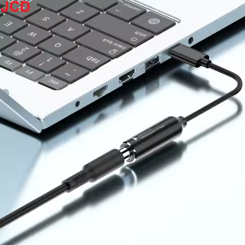 1pc DC to USB C PD 65W Fast Charging Cable Adapter Converter Type C PD Power Jack Connector For MacB