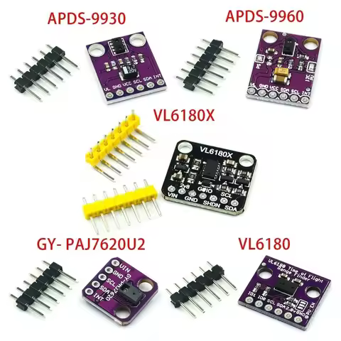 APDS-9930 APDS-9960 VL6180 VL6180X  Gesture recognition sensor PAJ7620U2 non-contact gesture sensor 