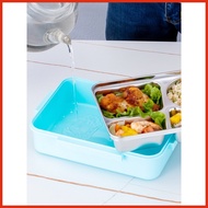High Quality 304 Japan Style 2/3/4 compartment DS-06 DS-72 Lunch Box with Warmer