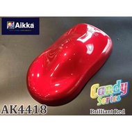 AIKKA AK4418 BRILLIANT RED CANDY SERIES 2K CAR PAINT