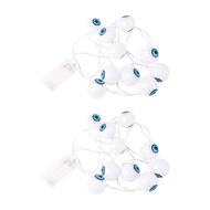 indigoshop 萬聖節眼珠LED照明燈飾 白色的 2個