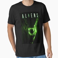 Alien Movie Poster 80-an hoor sci-fi The Predator xenomorph monster t-shirt LV-426 for men large siz