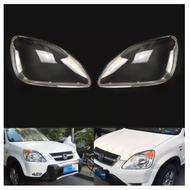 กรอบไฟหน้ารถยนต์สำหรับ Honda CRV 2002 2003 2004ฝาครอบไฟหน้ารถยนต์เลนส์สำรองฝาครอบออโต้