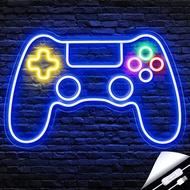Gamer Neon Sign, Game Controller LED Sign for Gaming Room Decor - Game Neon Sign for Teen Boy Room D