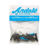 Andale Blue 7/8" Allen Skateboarding Hardware (6111222)
