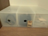 MUJI 3層抽櫃PP