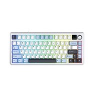 Aula F75 Max Keyboard - Glacier Blue Reaper Switch