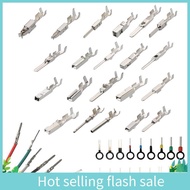 【stennp1】340Pcs 1/1.5/1.8/2.2/2.8/3.5mm Terminal Pins Wire Harness Pin Male Female Automotive Electr