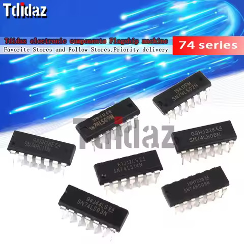 10pcs 74LS00 74LS02 74LS04 74LS08 74LS10 74LS14 74LS20 74LS21 74LS32 74LS47 74LS48 74LS74 74LS76 74L