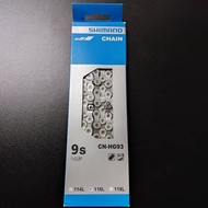 Original Shimano XT/ Ultegra CN-HG93 HG93 9 Speed Road MTB Bicycle Chain 116L