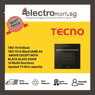 Tecno 10 Multi-function Upsized Capacity Built-in Oven, TBO 7010 (Black)