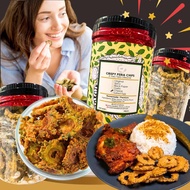 🤍COMBO ORIGINAL🤍Peria Goreng/ Peria Chips/ Crispy Peria / Bitter Gourd Chips /snacks / Healthy Snack