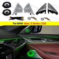 11 Colors LED Speaker Cover For BMW G30 New 5 Series Car Midrange Tweeter HiFi Music Stereo Horn Amb