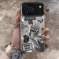 Casing iPhone 11 12 13 14 15 16 17 Pro Max Silicone Bumper Creative Case For iPhone 13PM,16PM,15PM,1