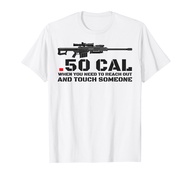 Barrett 50 Cal Gun Love 2nd Amendment Adult Pro Gun Tee T-Shirt