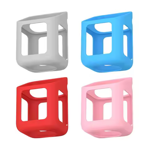 Silicone Protective Case Portable Shockproof Speaker Sleeve Anti-Drop with Handle Storage Cover Shel