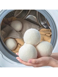 Xl 優質天然羊毛烘乾機球 - 替換烘乾機床單和織物軟化劑 - 烘乾機洗衣球