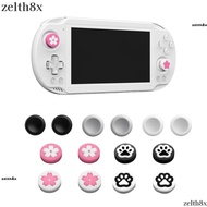 ZELTH 4PCS Game Console Joystick Rocker, Silicone Accessories Big Joystick Cap, Non-slip Colorful Re