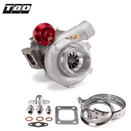 TBO GTX2863R-47 Ceramic Ball Bearing Turbo T25 V-Band AR.64 Wastegate 380HP SR20 4G63 1JZ K20
