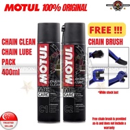 Motul Chain Maintenance Kits (C1 Chain Clean + C2 Chain Lube *road )Bundle Pack
