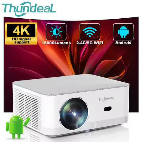 ThundeaL TD92Pro Mini Projector Full HD 1080P Projetor 5G WiFi Android 4K Video TD92 Pro Portable Be