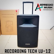 Speaker Portable Wireless Recording Tech RT LU 12 bluetooth USB Original