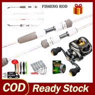 Set Casting Rod+Reel Bc Casting Pancing Set Joran Pancing Set
