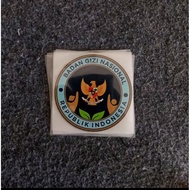 Iron-on Screen Printing with BGN Logo, National Nutrition Body 5cm Iron On Patch