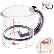 All in One - Up Cup Measuring Cup, 4 in 1 Adjustable Measuring Cup, 8.45 Oz Measuring Cups with Adju