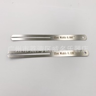 Pembaris Pemasangan Fret Gitar 0.080, 0.125 Inci, Alat Pemasangan Fret Gitar