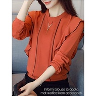 INFORMI BLOUSE TERACOTA AQ002