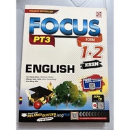 [Used] Pelangi Bestseller Focus PT3 KSSM English reference book Form 1,2