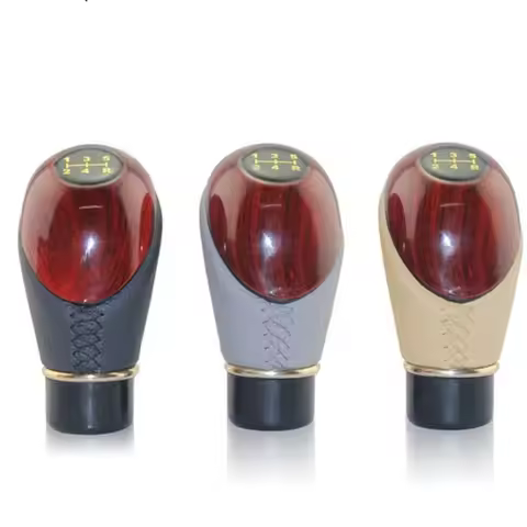 Car Accessories Durable Wooden Gear Stick Manual Universal Car Shift Knob Lever Gear Knob Gear Stick