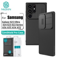 NILLKIN CamShield Casing For Samsung S25 Ultra S24 Ultra S23 Ultra S22 S21 S20 A56 A55 A52 Note 20 U