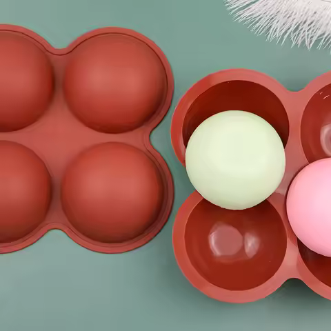 Semi Sphere Silicone Baking Mold 3D Chocolate Half Ball Sphere Mold Cupcake Pan Cake DIY Muffin Kitc