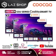 Coocaa 65 Inch 4K UHD Android TV 65S6G PRO | Netflix Smart TV Google Playstore | 50 Inch 50S6G PRO| Coocaa Full HD Smart TV 32" 32S3U | 40" 40S3U | 43" 43S3U | Youtube Prime Video | Game Mode | HDMI USB | 2023 New Model