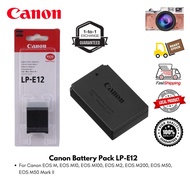 Canon Lp-E12 LPE12 E12 Original Battery For Eos M10/M100/M50 / M50 ii Camera ( 1 Year Warranty )