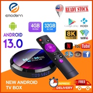 Android TV set-top box H96MAX RK3528 supports 2.4G/5.8G WiFi6 BT5.04K video set-top box 4GB 32GB