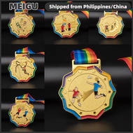 MEIGU Gold Award, Encourage Badge Games Souvenir Award Medals, Fashion Metal Sport Competition Compe