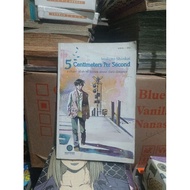 Novel 5 centimeters per second / 5 cm per second / novel 5 cm per second by makoto shinkai