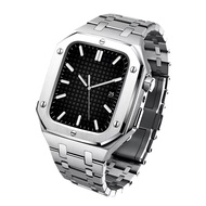 Stainless Steel Case+Strap For Apple Watch Strap Series 10 Watchband Bracelet For apple watch series