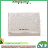 Tracey Denim Textured Bifold Vegan Leather Short Wallet