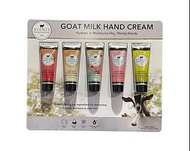 減!減!減! 原價 - $208 DIONIS Goat Milk Hand Cream Gift Set 羊奶滋潤護手霜 1套5支 【735546004570】