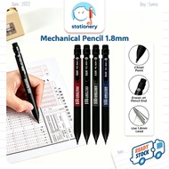 Ready Stock 2B Mechanical Pencil 1.8mm Khat Pensel Jawi Calligraphy Pen G943 Chisel Tip Pencel Pensi
