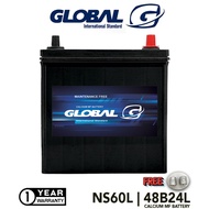 (Ambil Sendiri Di Kilang @ Own Pickup)Global NS60L 48B24L & 50B24L & 55B24L for Proton waja, Iswara,