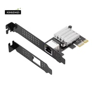 Game PCIE Card 2500Mbps Gigabit Network Card 10 100 1000Mbps RJ45 Wired Computer PCIe 2.5G Network A